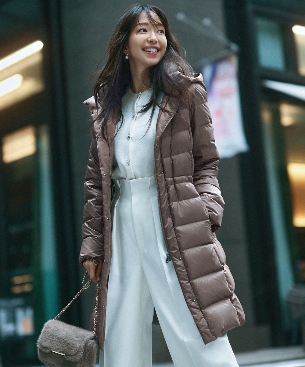 【オンワード】 23区>ジャケット/アウター 【VERY12月号掲載/新色追加】シレータフタ ロング ダウンコート ブラウン 36 レディース 【オンワード】 23区>ジャケット/アウター 【VERY12月号掲載/新色追加】シレータフタ ロング ダウンコート ブラウン 36 レディース