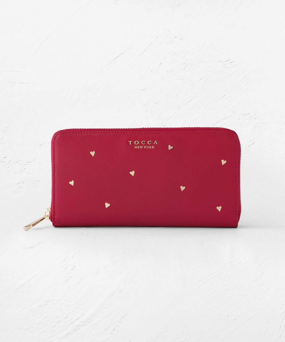 【オンワード】 TOCCA>財布/小物 LUCKY SHOWER LONGWALLET 長財布 レッド F レディース