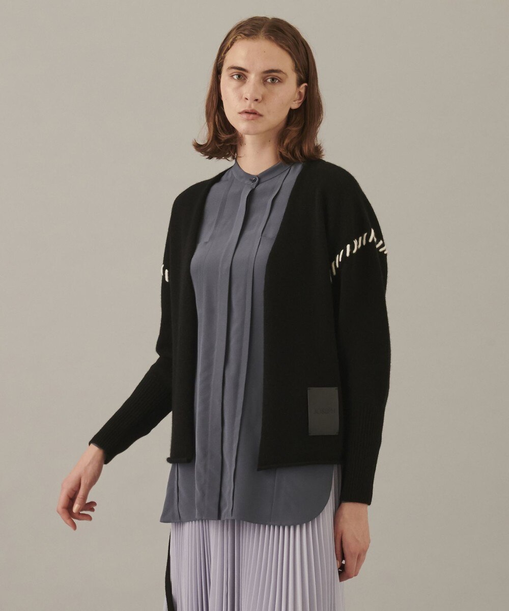 【オンワード】 JOSEPH>トップス 【カシミヤ100%】ピュアカシミヤ カーディガン ベージュ S レディース 【送料無料】