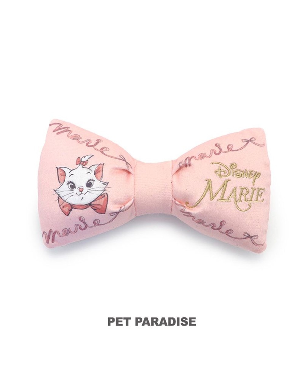 【オンワード】 PET PARADISE>ペットグッズ ディズニー マリー 猫 リボンおもちゃ 《ピンク / ベージュ》 ピンク 0