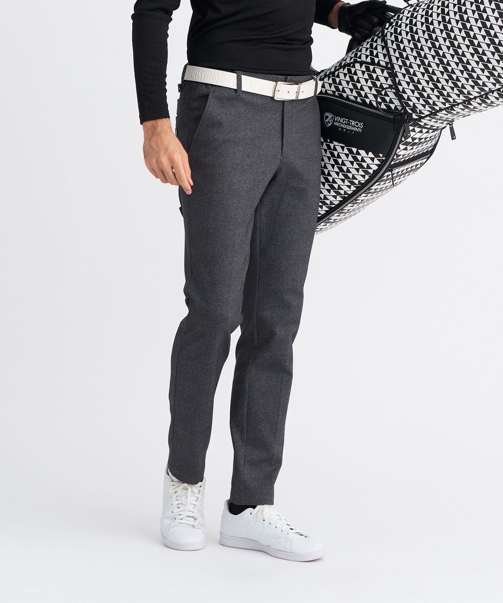 【オンワード】 23区GOLF>パンツ 【MEN】裏起毛ジャージーパンツ ストレッチ モノグラム 上品スタイル ライトグレー M メンズ 【オンワード】 23区GOLF>パンツ 【MEN】裏起毛ジャージーパンツ ストレッチ モノグラム 上品スタイル ライトグレー M メンズ