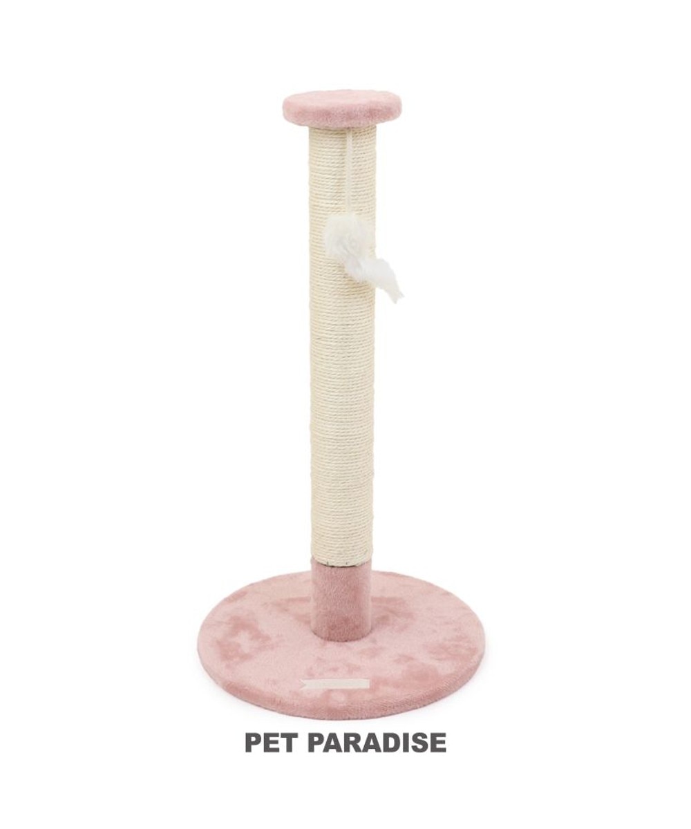 ＜オンワード＞PET PARADISE>ペットグッズ 猫 つめとぎ タワー 66cm ピンク（淡） -