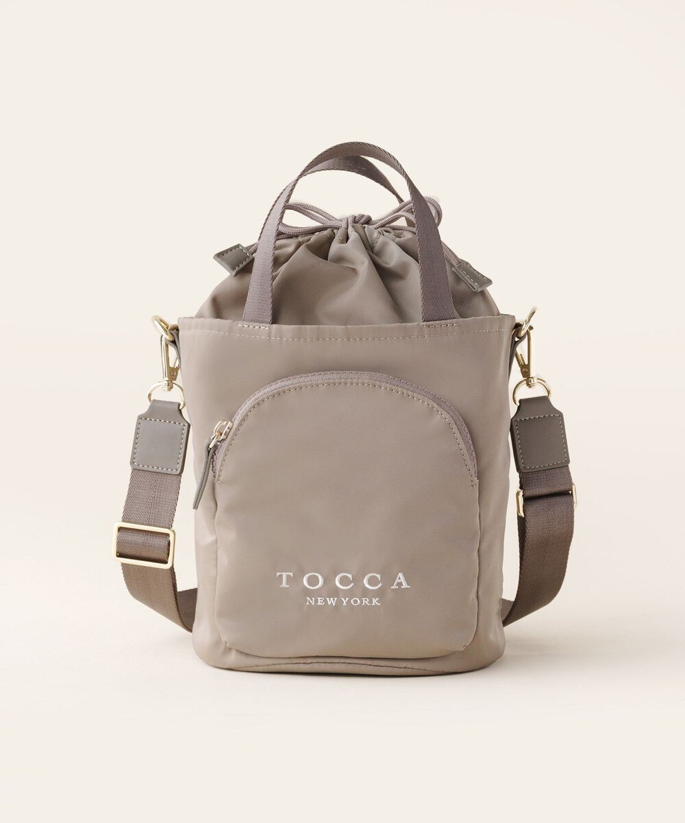 【オンワード】 TOCCA>バッグ 【WEB＆一部店舗限定】【撥水・環境に優しい素材】COLLINA BUCKETBAG バケットバッグ ベージュ F レディース