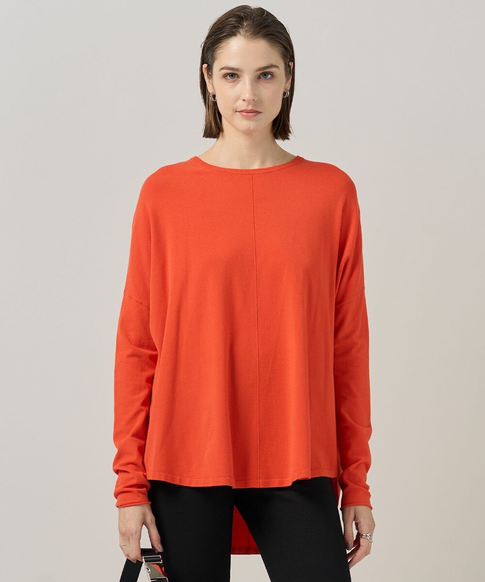 大きいサイズ44＊２３区 北欧 前後着用可ピュアリネントップス＊自由区ICB組曲 公式】L Selection | ファッション通販サイト[オンワード