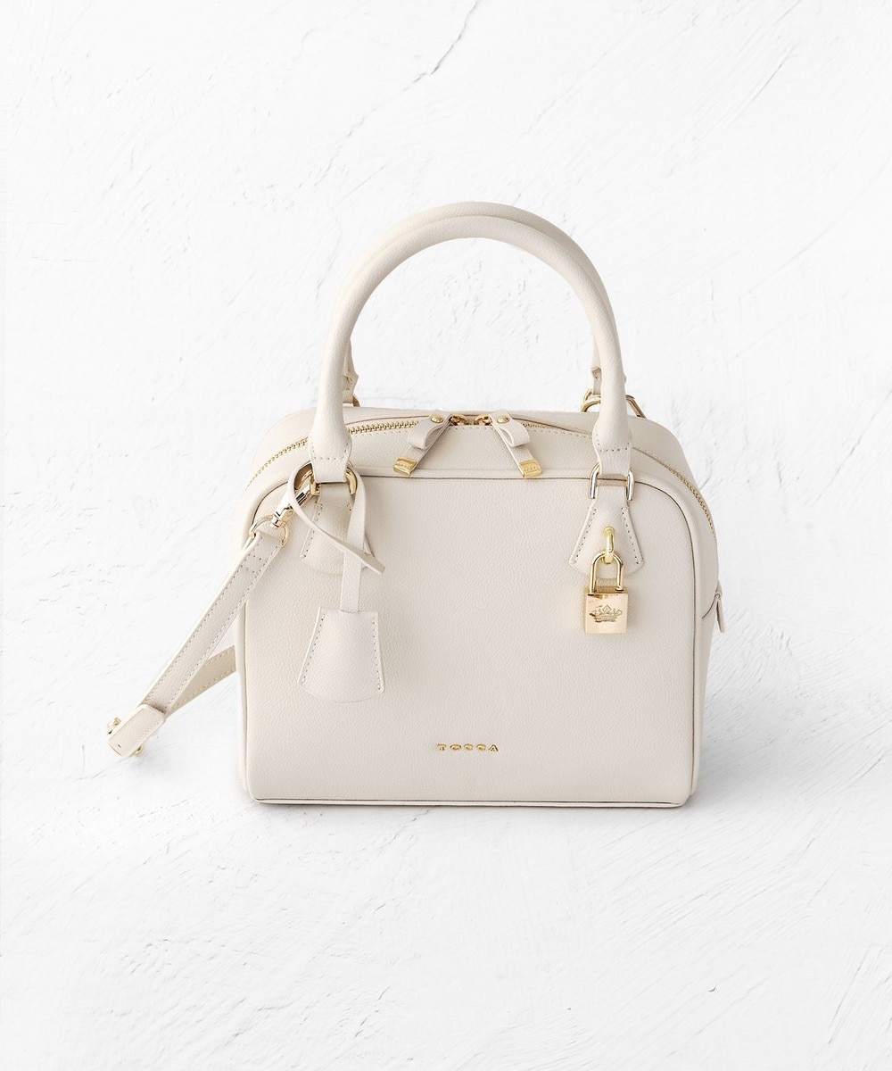 【オンワード】 TOCCA>バッグ HAPPY KEY MINI BOSTONBAG ミニ ボストンバッグ アイボリー F レディース 【オンワード】 TOCCA>バッグ HAPPY KEY MINI BOSTONBAG ミニ ボストンバッグ アイボリー F レディース