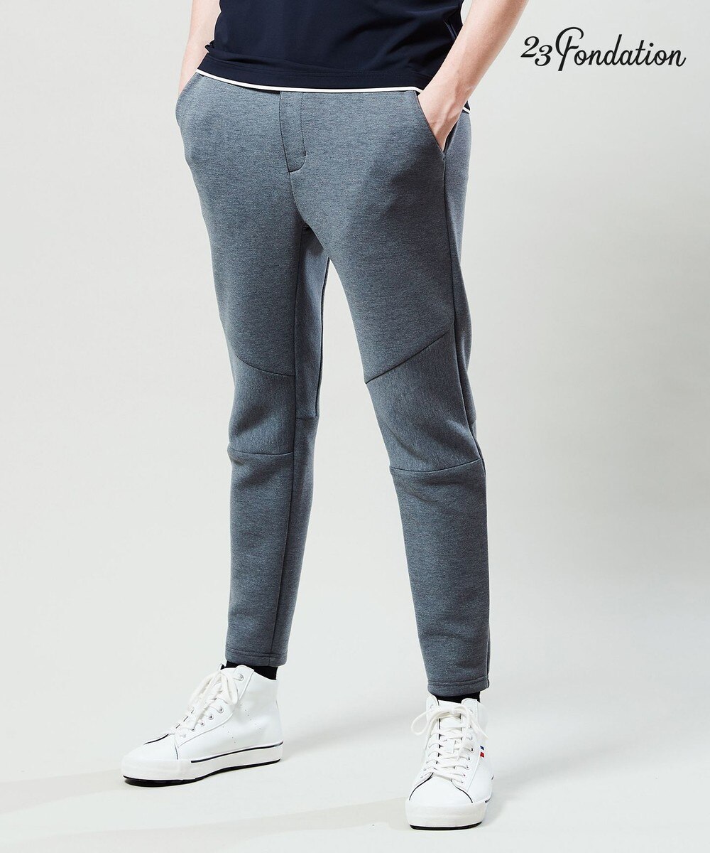 【オンワード】 23区GOLF>パンツ 【MEN】【23Fondation/WEB & 一部店舗限定】【ストレッチ】JERSEYパンツ ブラック LL メンズ 【送料無料】