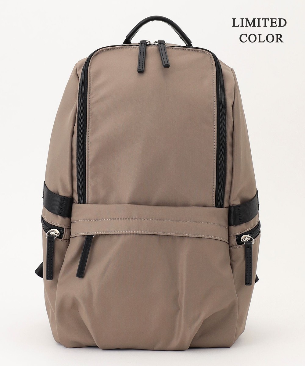 【オンワード】 ICB>バッグ 【人気のため新色追加・A4サイズ収納可・撥水】8ポケットナイロンリュック ライトモカ F レディース 【オンワード】 ICB>バッグ 【人気のため新色追加・A4サイズ収納可・撥水】8ポケットナイロンリュック ライトモカ F レディース