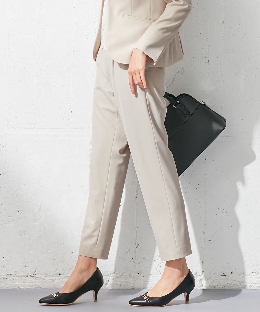 【オンワード】 ANY SIS>パンツ 【セットアップ対応】セレモニーダブルクロス テーパード パンツ ベージュ 1 レディース 【オンワード】 ANY SIS>パンツ 【セットアップ対応】セレモニーダブルクロス テーパード パンツ ベージュ 1 レディース