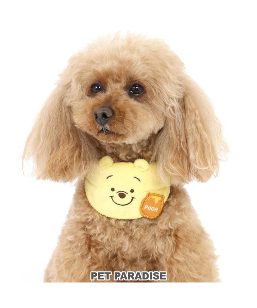 PET PARADISE>ペットグッズ 犬 首輪 ディズニー くまのプーさん 首輪 【ＳＳ】 にこにこ 黄 ＳＳ