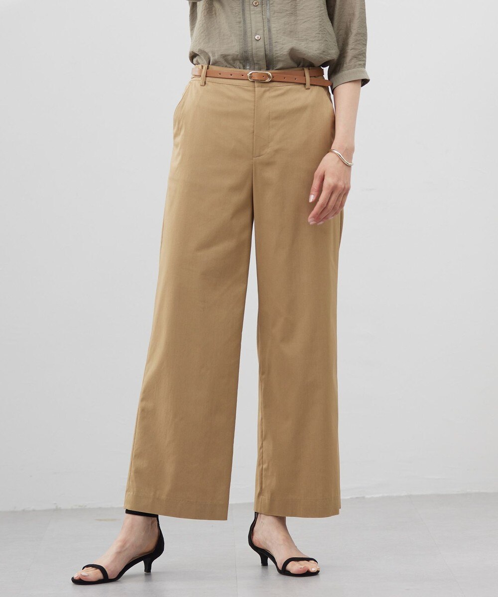 【オンワード】 J.PRESS LADIES>パンツ 【洗える・接触冷感・吸水速乾】ドライリネンストレッチ ワイド パンツ キャメル 11 レディース 【オンワード】 J.PRESS LADIES>パンツ 【洗える・接触冷感・吸水速乾】ドライリネンストレッチ ワイド パンツ キャメル 11 レディース