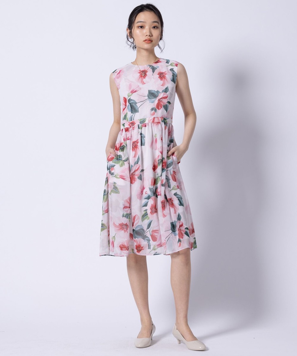 【オンワード】 TOCCA>ワンピース 【洗える・消臭】FULL BLOOM PEONY ドレス ピンク 4 レディース 【オンワード】 TOCCA>ワンピース 【洗える・消臭】FULL BLOOM PEONY ドレス ピンク 4 レディース