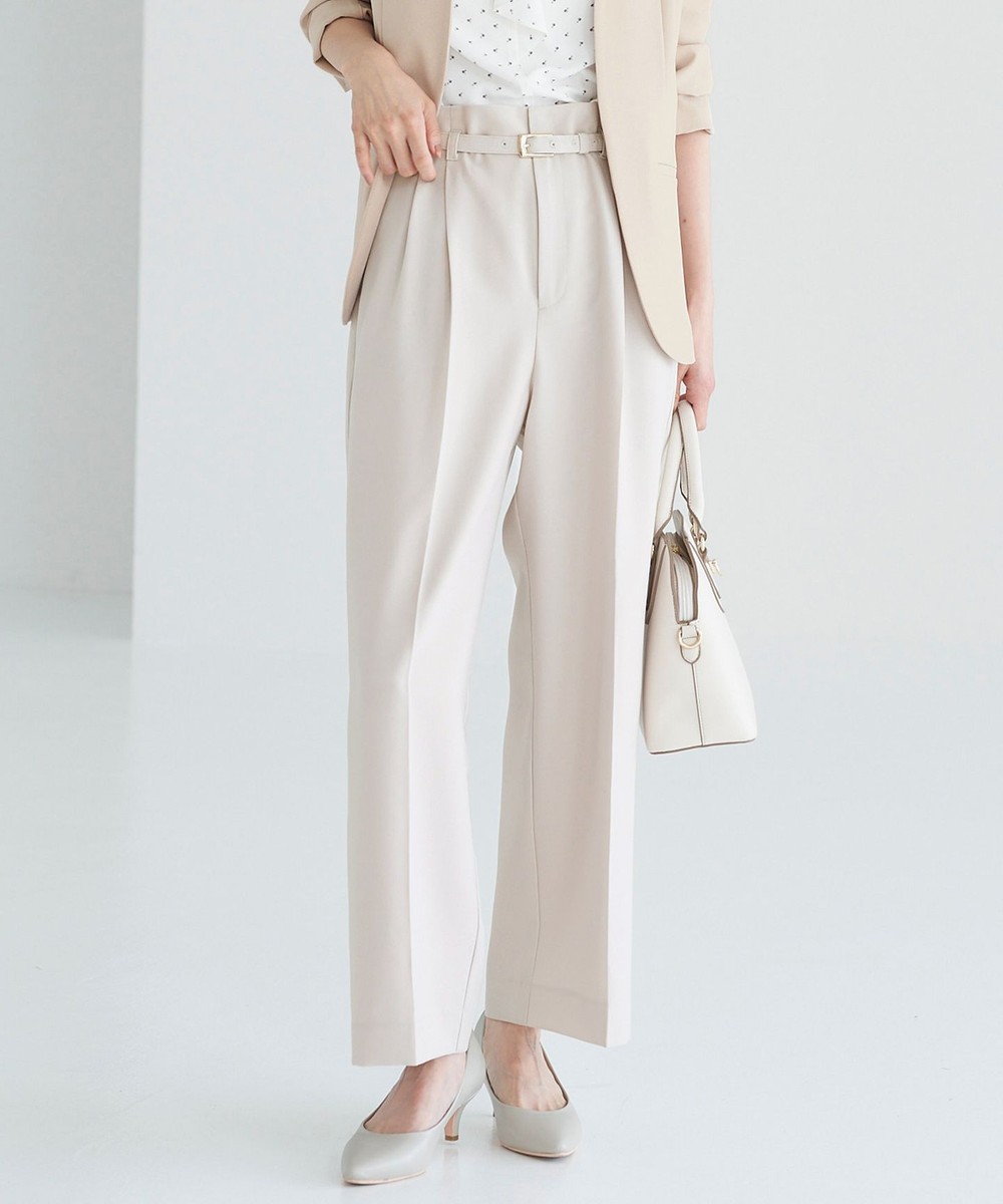 【オンワード】 ANY SIS>パンツ 【洗える】ドライオックスタック ワイドパンツ アイボリー 1 レディース 【オンワード】 ANY SIS>パンツ 【洗える】ドライオックスタック ワイドパンツ アイボリー 1 レディース