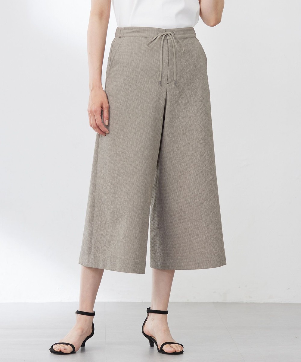 【オンワード】 J.PRESS LADIES>パンツ 【洗える・吸水速乾】DRYライトサッカー クロップド パンツ モカ 7 レディース 【オンワード】 J.PRESS LADIES>パンツ 【洗える・吸水速乾】DRYライトサッカー クロップド パンツ モカ 7 レディース