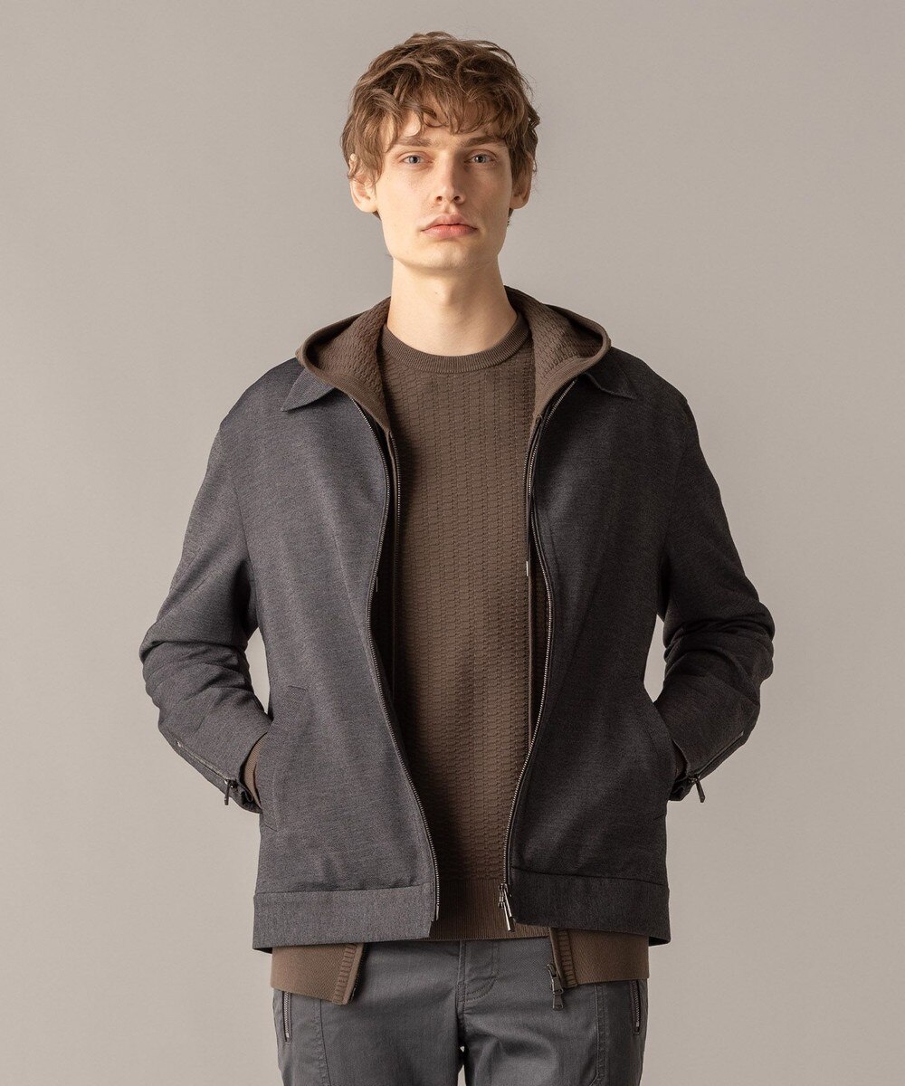 【オンワード】 JOSEPH MEN>ジャケット/アウター ウーステッドモックロディ ブルゾン カーキ 48 メンズ 【送料無料】