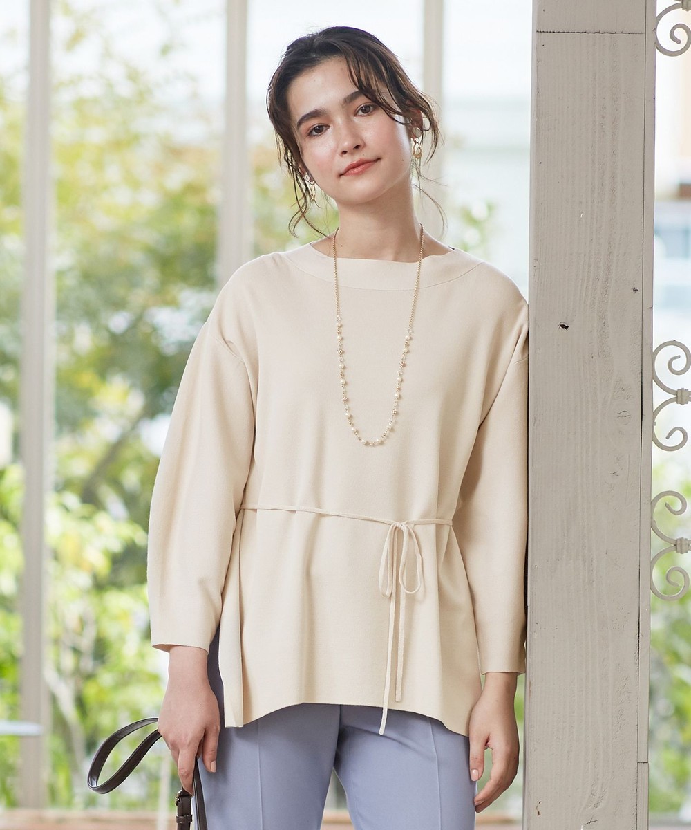 【オンワード】 any SiS>トップス 【L'aube】ドルマンスリーブ ニット ライトモカ 2 レディース 【送料無料】