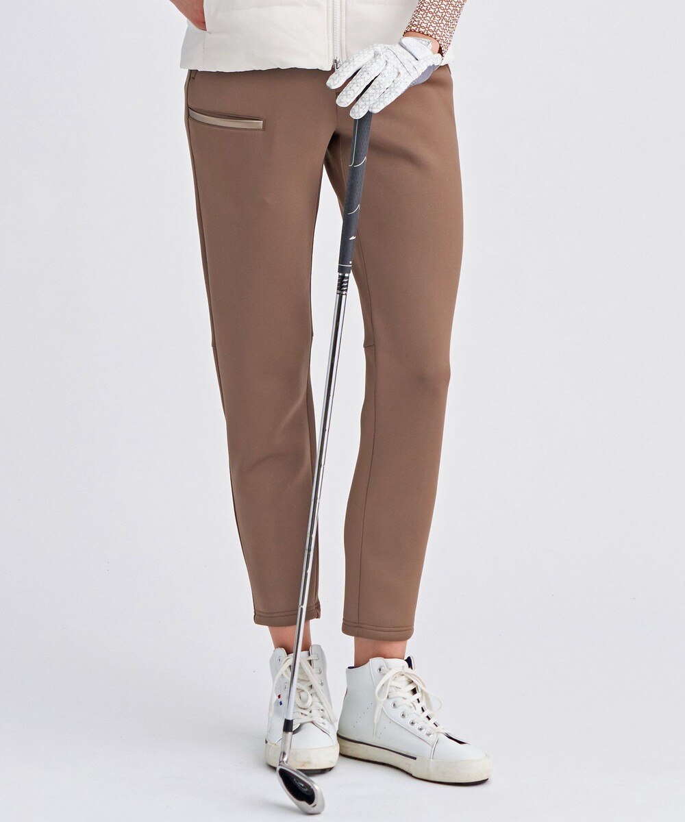 【オンワード】 23区GOLF>パンツ 【WOMEN】ストレッチダンボールパンツ ブラウン 0 レディース