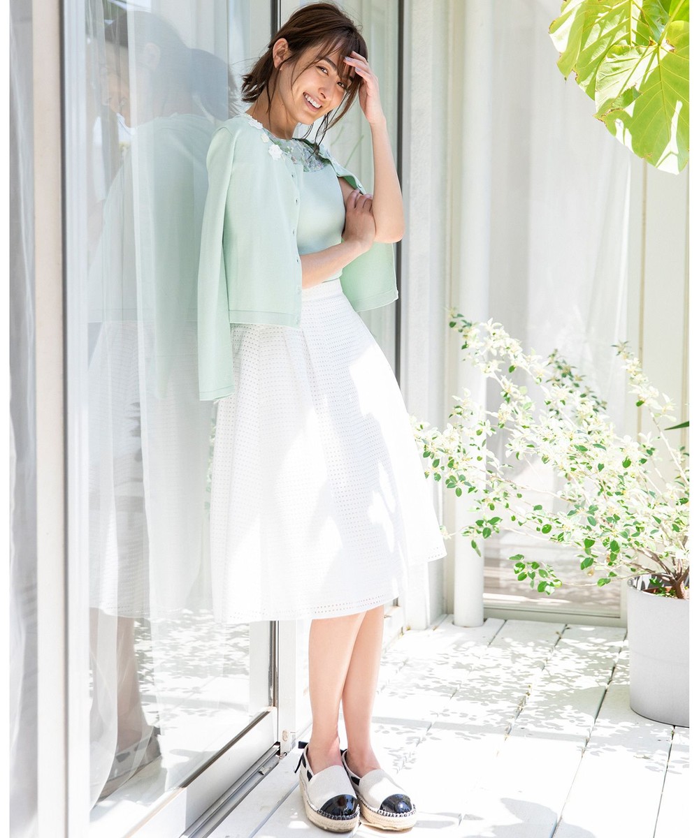 【オンワード】 TOCCA>スカート 【洗える!】CARINA SKIRT スカート アイボリー 4 レディース 【送料無料】