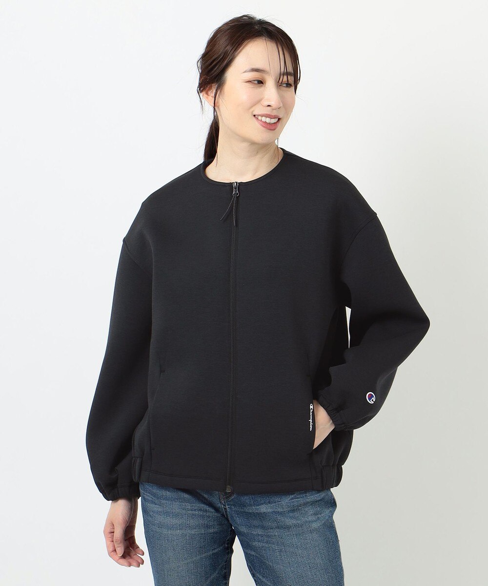 【オンワード】 SHARE PARK LADIES>トップス 〈Champion BLACKEDITION〉ZIP UP SWEAT ブラック M レディース 【送料無料】