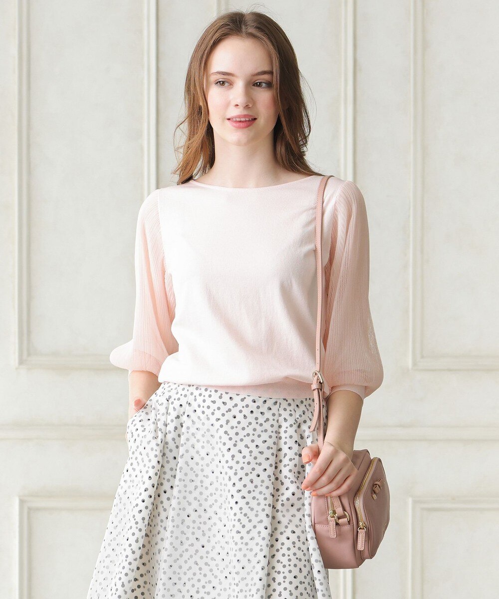 【オンワード】 TOCCA>トップス 【洗える!】QUADRIFOGLIO プルオーバー ライトイエロー XS レディース 【送料無料】