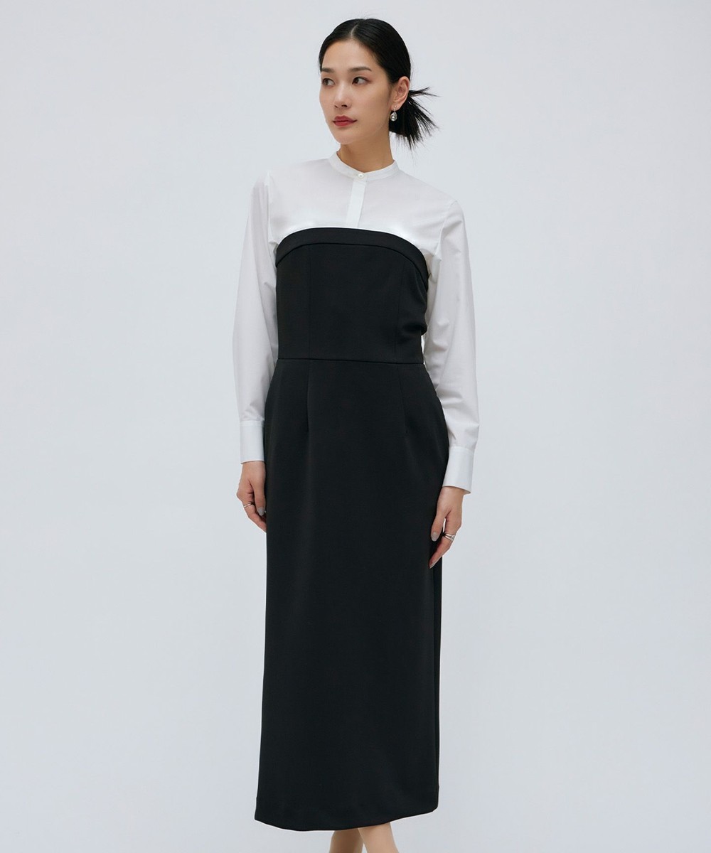 【オンワード】 ICB>ワンピース 【洗える】ミリオーネダンボールニット ベアトップワンピース ブラック 4 レディース 【オンワード】 ICB>ワンピース 【洗える】ミリオーネダンボールニット ベアトップワンピース ブラック 4 レディース