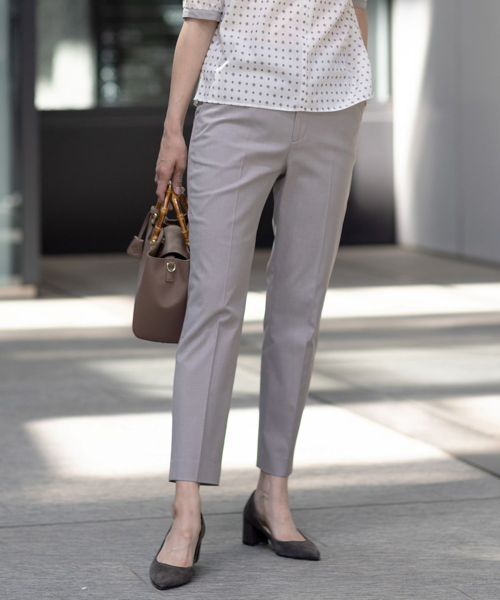 【オンワード】 J.PRESS LADIES>パンツ 【セットアップ対応・洗える・撥水】コットンFITTY テーパード パンツ ベージュ 11 レディース 【オンワード】 J.PRESS LADIES>パンツ 【セットアップ対応・洗える・撥水】コットンFITTY テーパード パンツ ベージュ 11 レディース