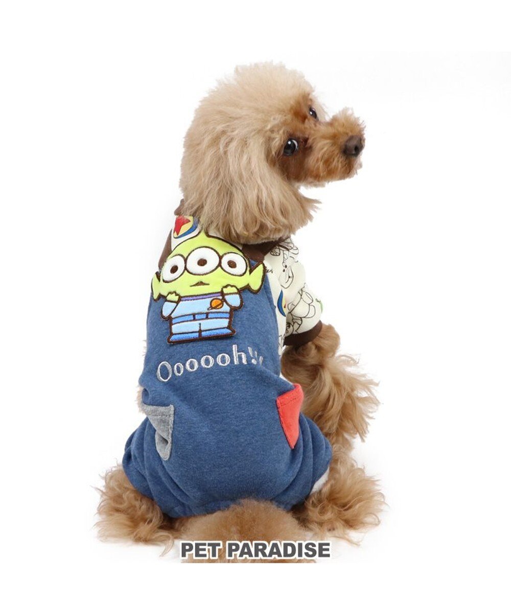 PET PARADISE>ペットグッズ 犬 服 ディズニー トイ・ストーリー ロンパース 【小型犬】 Ｏｏｏｏｈ エイリアン 紺（ネイビー・インディゴ） ＤＳＳ
