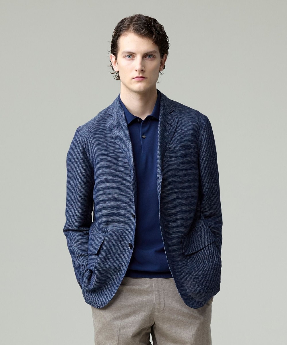 【オンワード】 J.PRESS MEN>ジャケット/アウター 【NEW STAGE】KASURI DYEING シャツジャケット ネイビー L メンズ 【オンワード】 J.PRESS MEN>ジャケット/アウター 【NEW STAGE】KASURI DYEING シャツジャケット ネイビー L メンズ