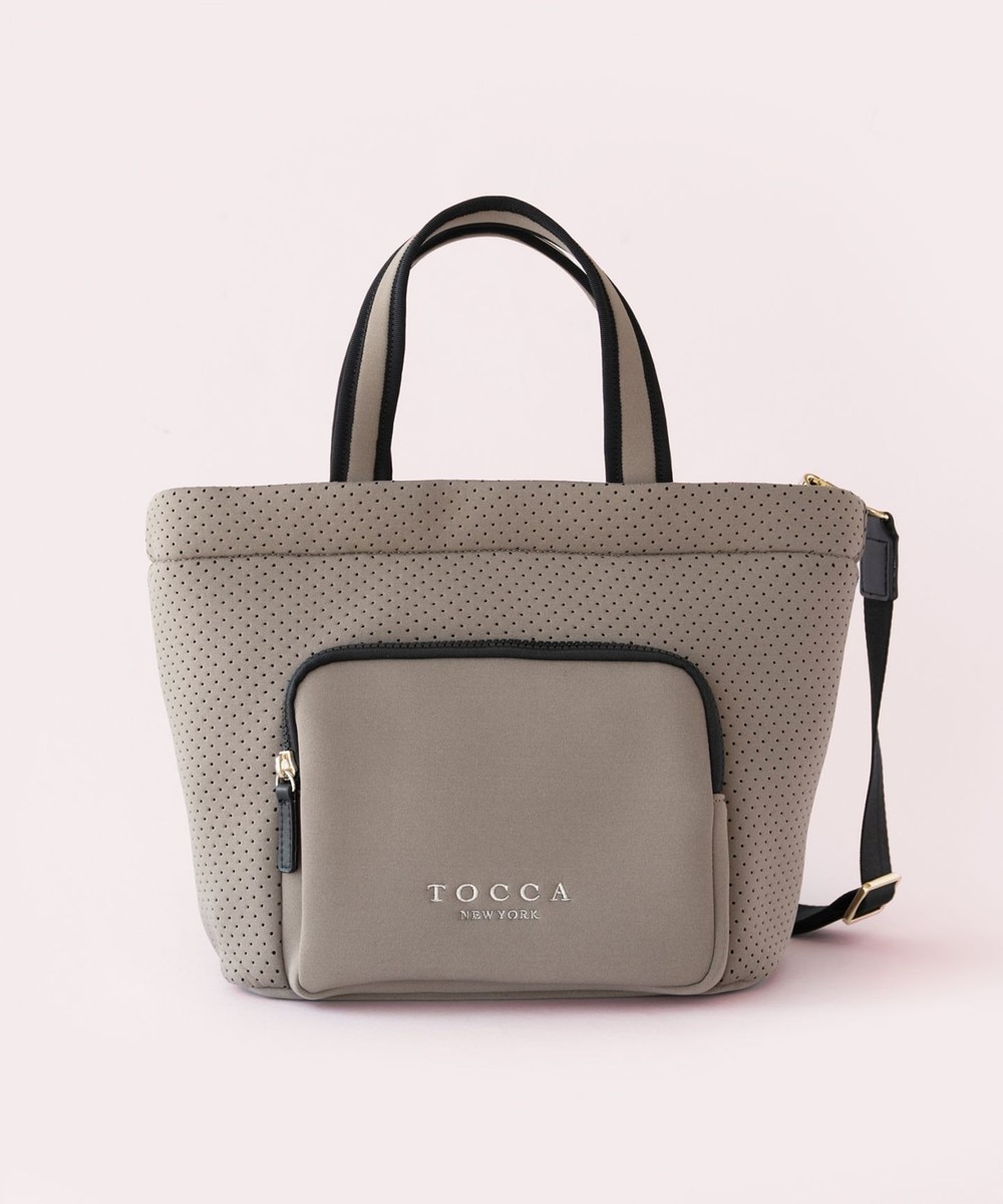 【オンワード】 TOCCA>バッグ 【WEB&一部店舗限定】GOCCIA TOTE トートバッグ グレージュ F レディース 【オンワード】 TOCCA>バッグ 【WEB&一部店舗限定】GOCCIA TOTE トートバッグ グレージュ F レディース