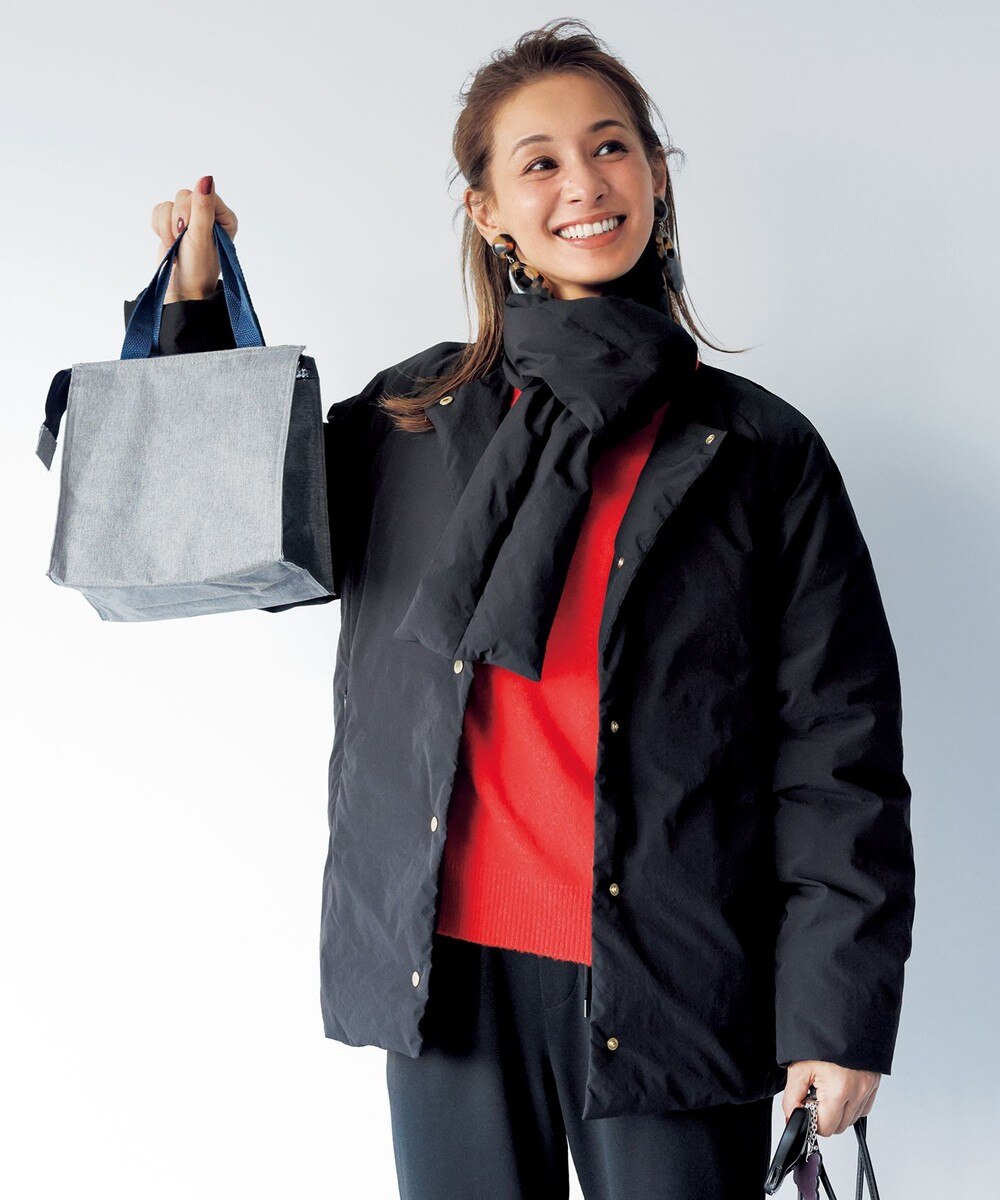 【ストール付き】ショートダウン