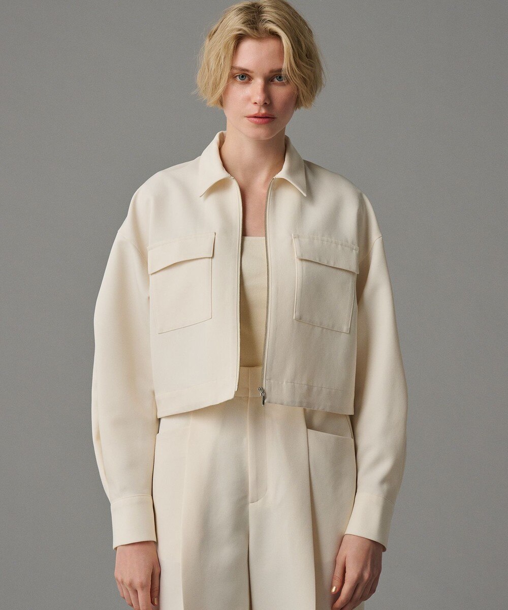 【オンワード】 uncrave>ジャケット/アウター 【吸水速乾・洗濯機洗い可】エコ ドライ チノ ブルゾン(uncrave STANDARD) エクリュ 1 レディース 【オンワード】 uncrave>ジャケット/アウター 【吸水速乾・洗濯機洗い可】エコ ドライ チノ ブルゾン(uncrave STANDARD) エクリュ 1 レディース