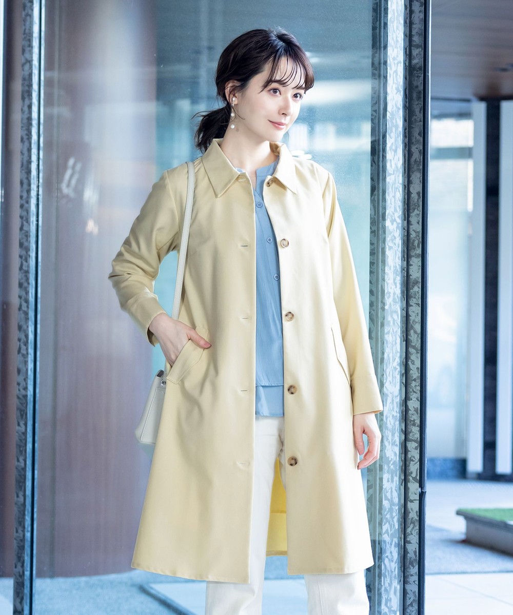 【洗える】ステンカラーコート