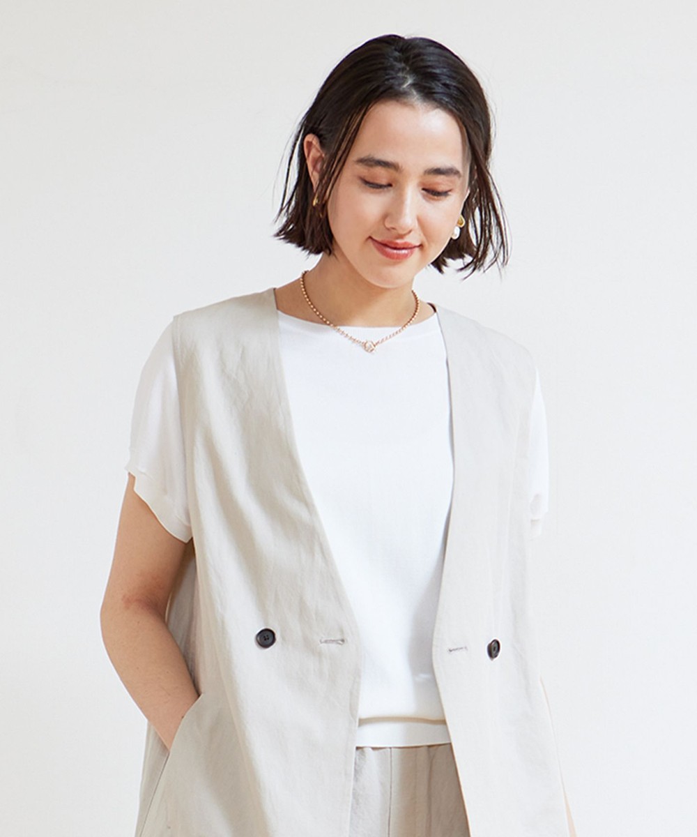 【接触冷感/UVケア/抗菌防臭】スゴ機能 コンパクトニットT