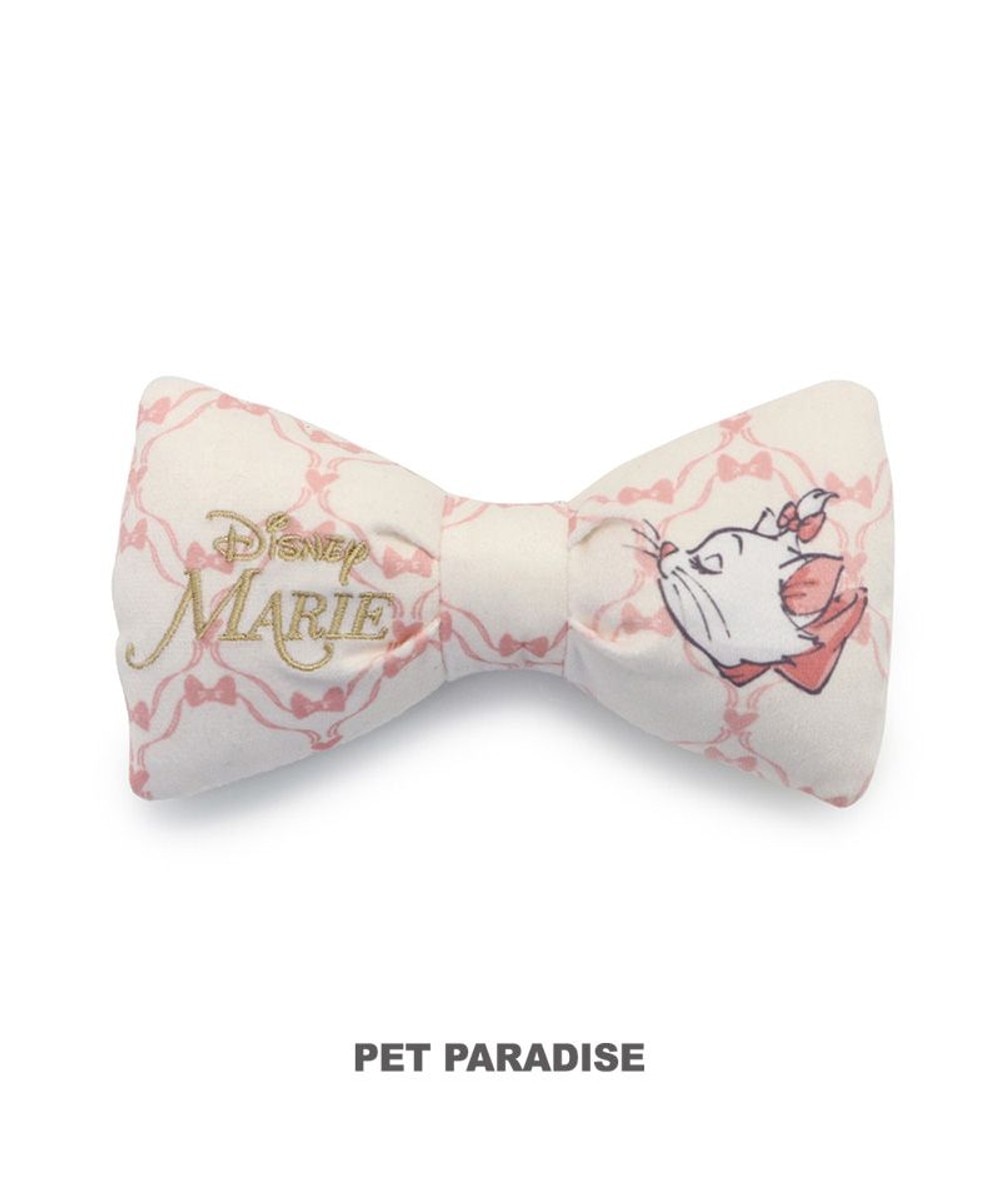 【オンワード】 PET PARADISE>ペットグッズ ディズニー マリー 猫 リボンおもちゃ 《ピンク / ベージュ》 ベージュ 0