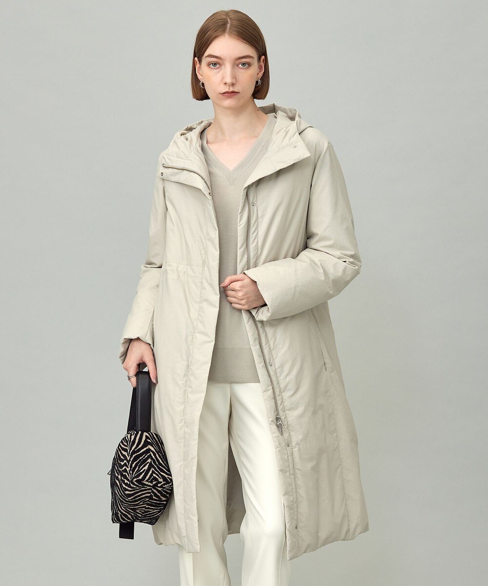 【オンワード】 ICB>ジャケット/アウター 【WEB＆一部店舗限定・撥水加工】ADSダウン フーデットロングコート トープ 2 レディース