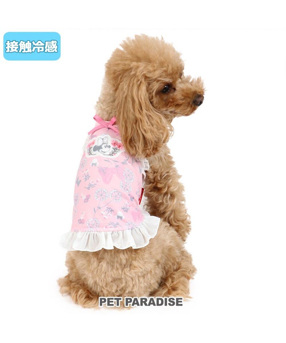 注目の商品 オンワード Pet Paradise ペットグッズ 犬服 犬 服 ペットパラダイス ディズニー ミニーマウス クール 接触冷感 ボタニカル タンクトップ 小型犬 超小型犬 小型犬 ひんやり 夏 涼感 冷却 吸水速乾 タッチワンクール ピンク 淡 ３ｓ かいこみ