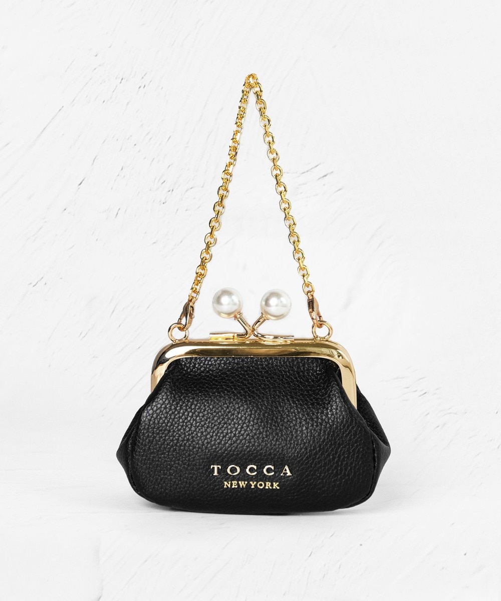 【オンワード】 TOCCA>財布/小物 POINT OF PEARL EARHOLDER 小物入れ ブラック F レディース