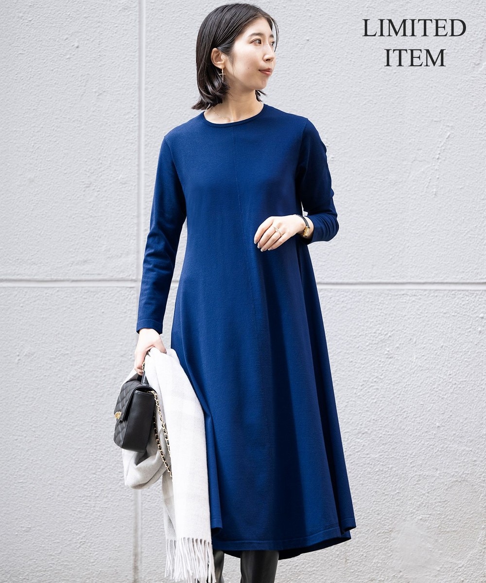 【オンワード】 23区 S(小さいサイズ)>ワンピース 【Sサイズ限定】ヴィスコースストレッチ フレアワンピース ダルブルー 32 レディース 【オンワード】 23区 S(小さいサイズ)>ワンピース 【Sサイズ限定】ヴィスコースストレッチ フレアワンピース ダルブルー 32 レディース