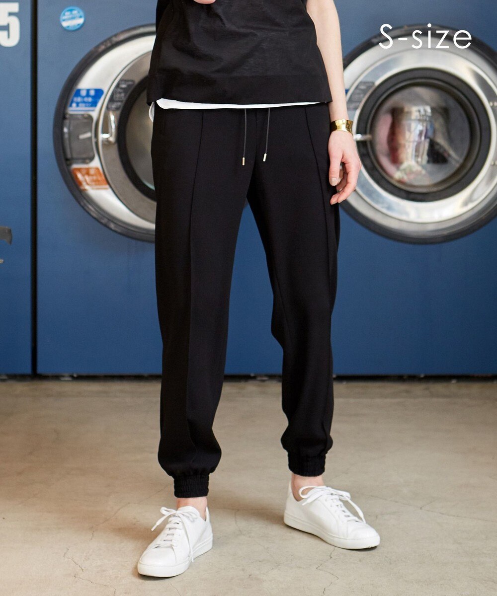 【オンワード】 BEIGE,>パンツ 【S-size・ご好評につき追加生産&新色追加】SENTIER / トラックパンツ Black 32 レディース 【送料無料】