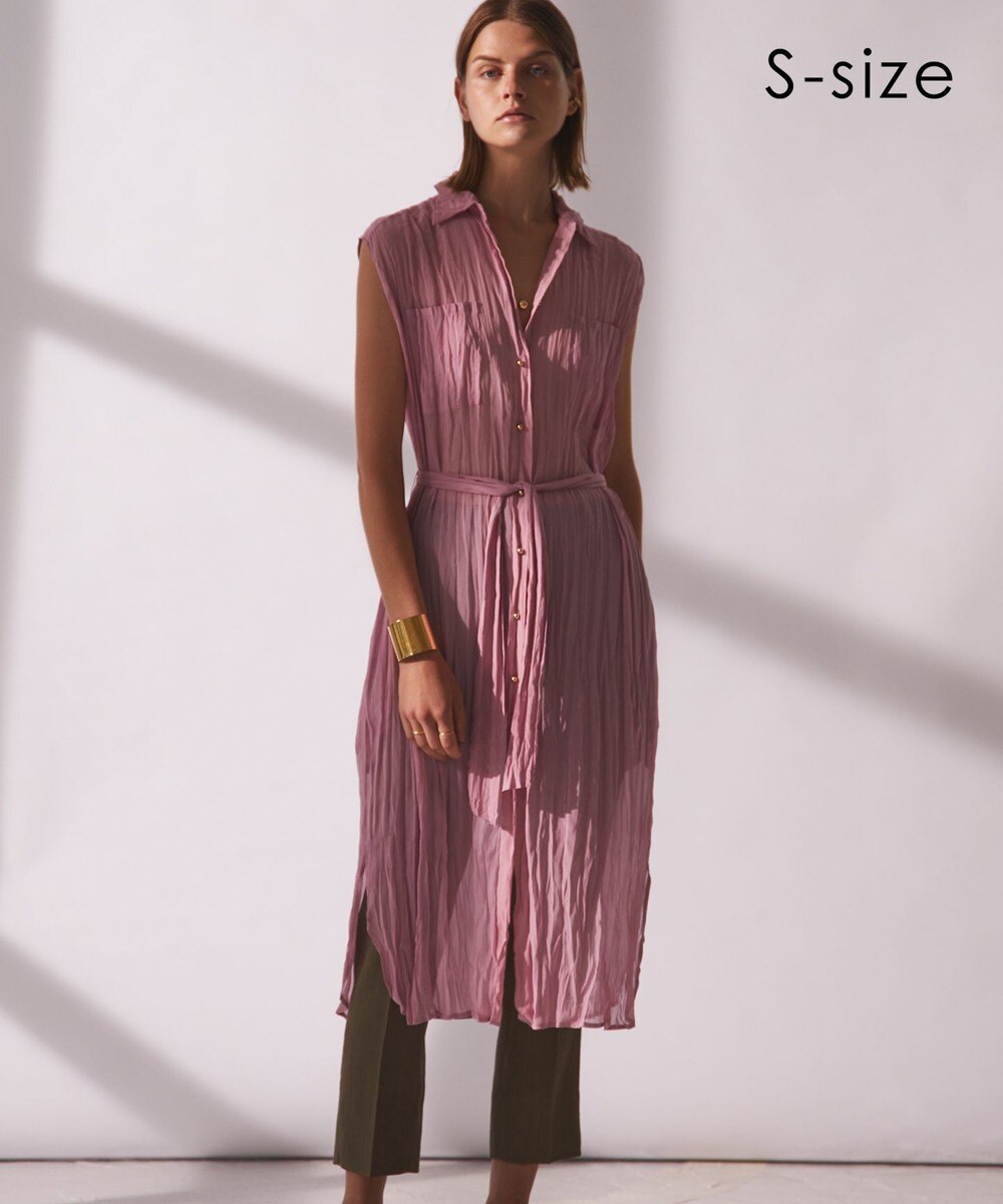 【オンワード】 BEIGE,>トップス 【S-size】GLASSE / ロングシャツブラウス Orchid 32 レディース 【送料無料】