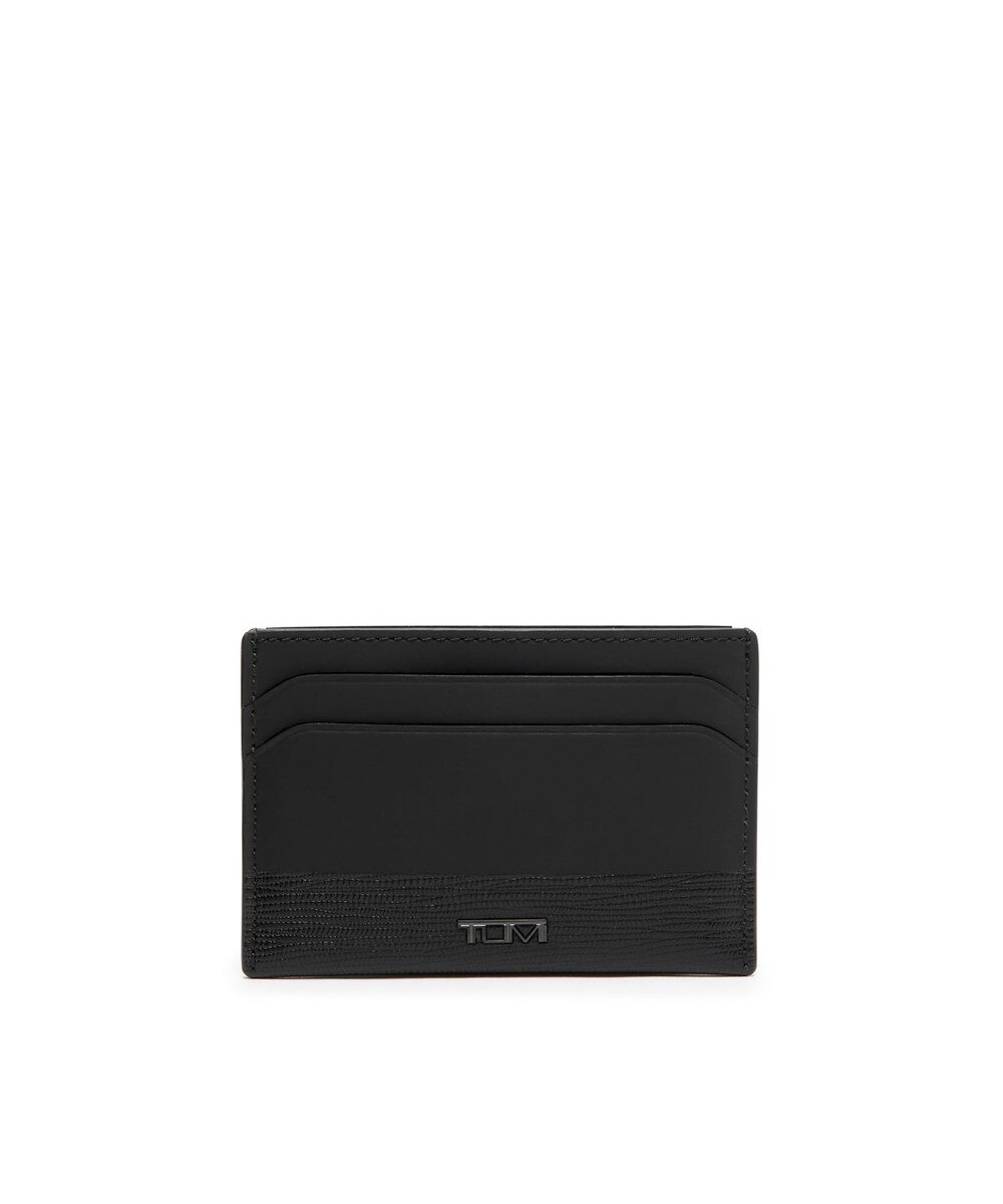 TUMI>財布/小物 Nassau SLG スリム・カード・ケース ブラック/ブラック Ｆ メンズ 【送料無料】
