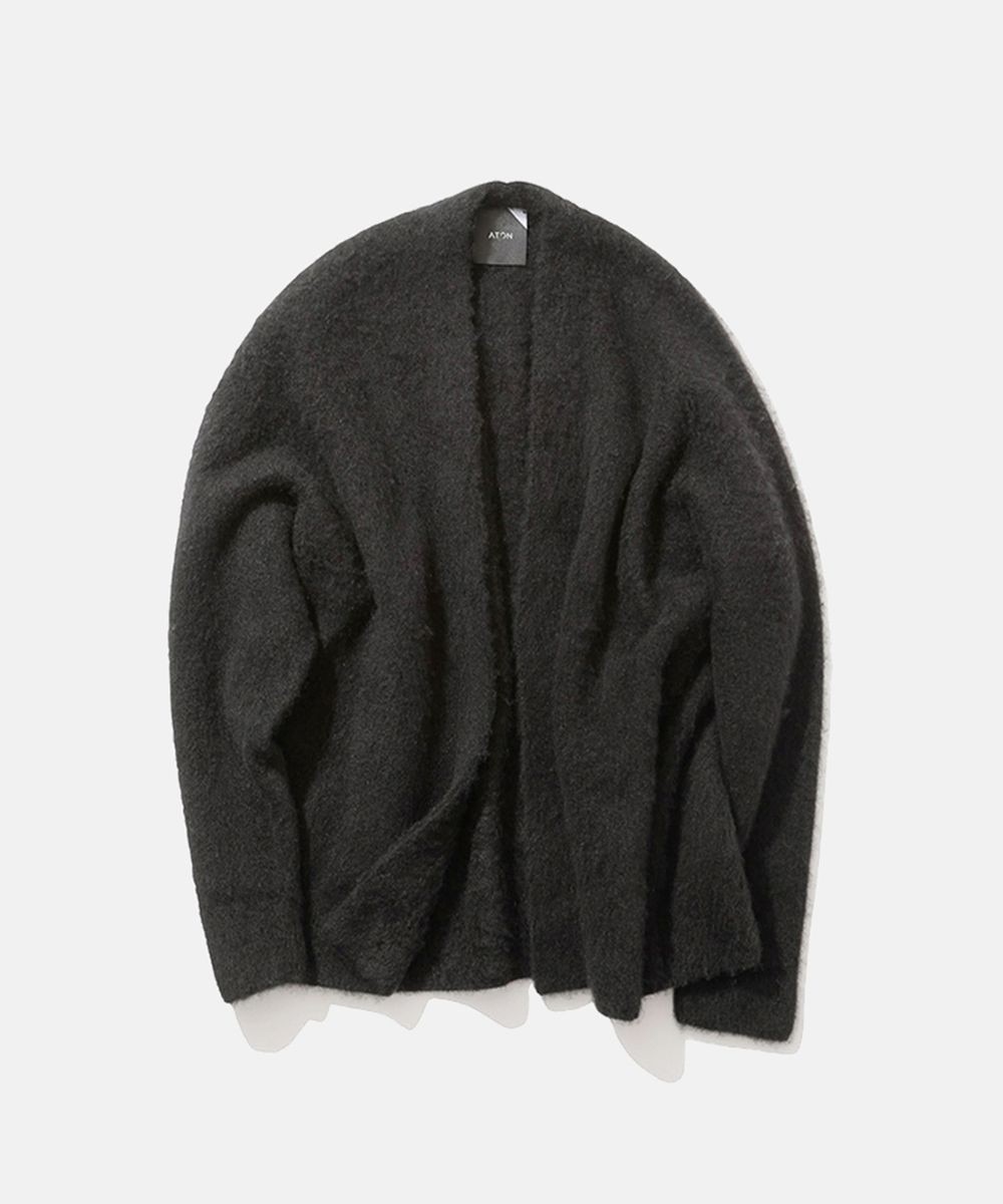 【オンワード】 ATON>トップス FUR CASHMERE ショートカーディガン NAVY 02 レディース 【送料無料】