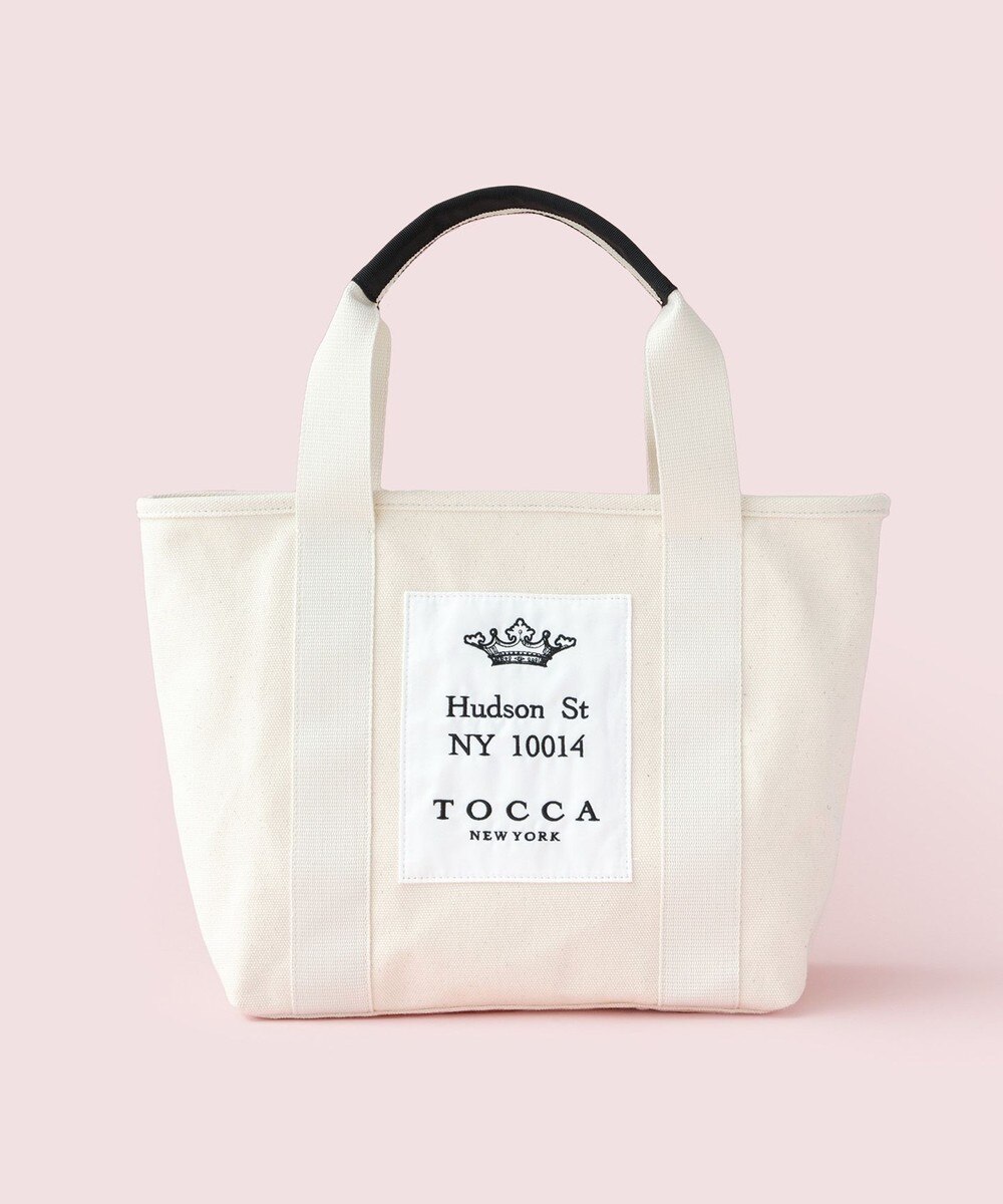 【オンワード】 TOCCA>バッグ TOCCA AVENUE CANVASTOTE キャンバス トートバッグ アイボリー F レディース