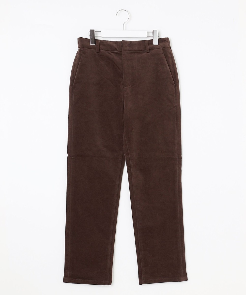【オンワード】 自由区>パンツ リブレスコールストレート パンツ ダークブラウン 40 レディース 【オンワード】 自由区>パンツ リブレスコールストレート パンツ ダークブラウン 40 レディース