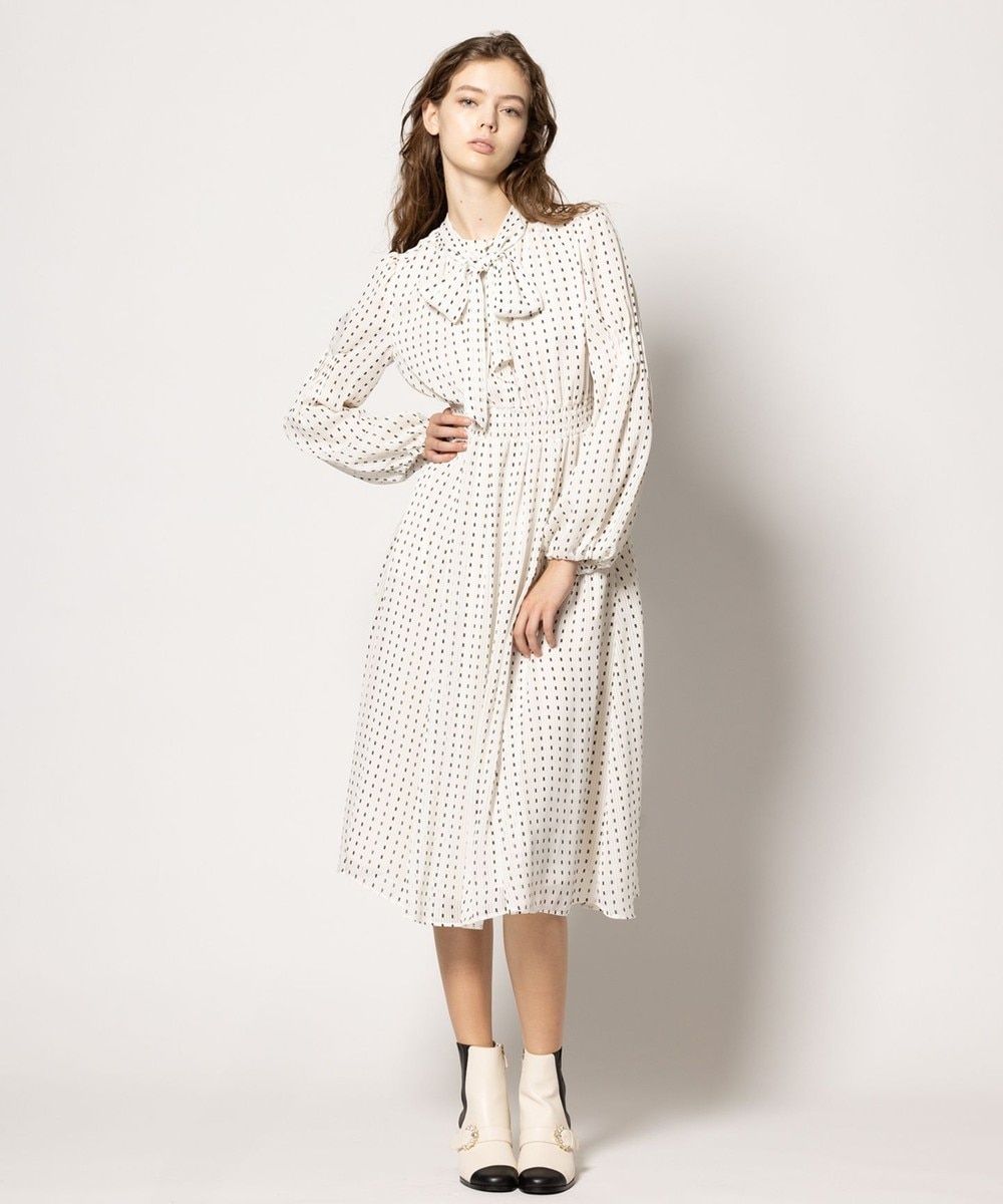 【オンワード】 TOCCA>ワンピース 【ヨンア×大人百花×TOCCAコラボ・00サイズあり・洗える】ALLURING BEAUTY ドレス アイボリー×ブラック 00 レディース 【オンワード】 TOCCA>ワンピース 【ヨンア×大人百花×TOCCAコラボ・00サイズあり・洗える】ALLURING BEAUTY ドレス アイボリー×ブラック 00 レディース