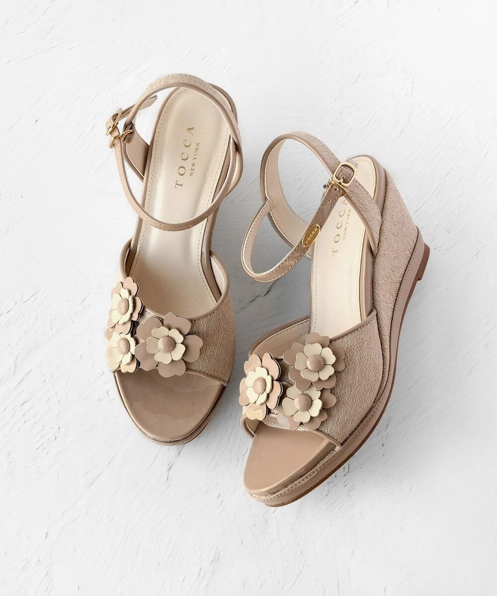 【オンワード】 TOCCA>シューズ PRIMULA SANDALS サンダル ブラック 36 レディース 【送料無料】