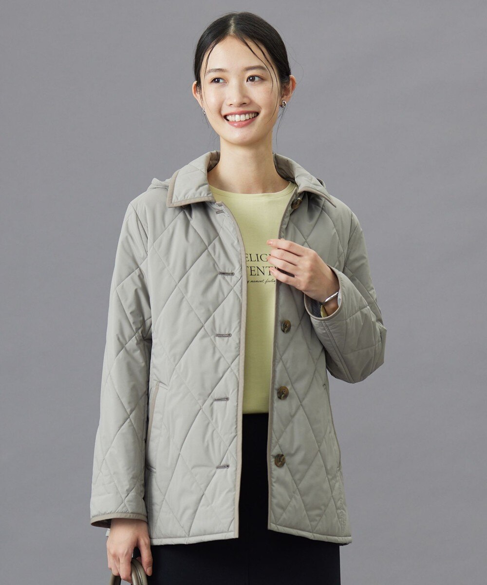 【オンワード】 J.PRESS LADIES S(小さいサイズ)>ジャケット/アウター 【洗える・撥水】プレミアムBasicキルティング ショート コート モカベージュ P5 レディース 【オンワード】 J.PRESS LADIES S(小さいサイズ)>ジャケット/アウター 【洗える・撥水】プレミアムBasicキルティング ショート コート モカベージュ P5 レディース