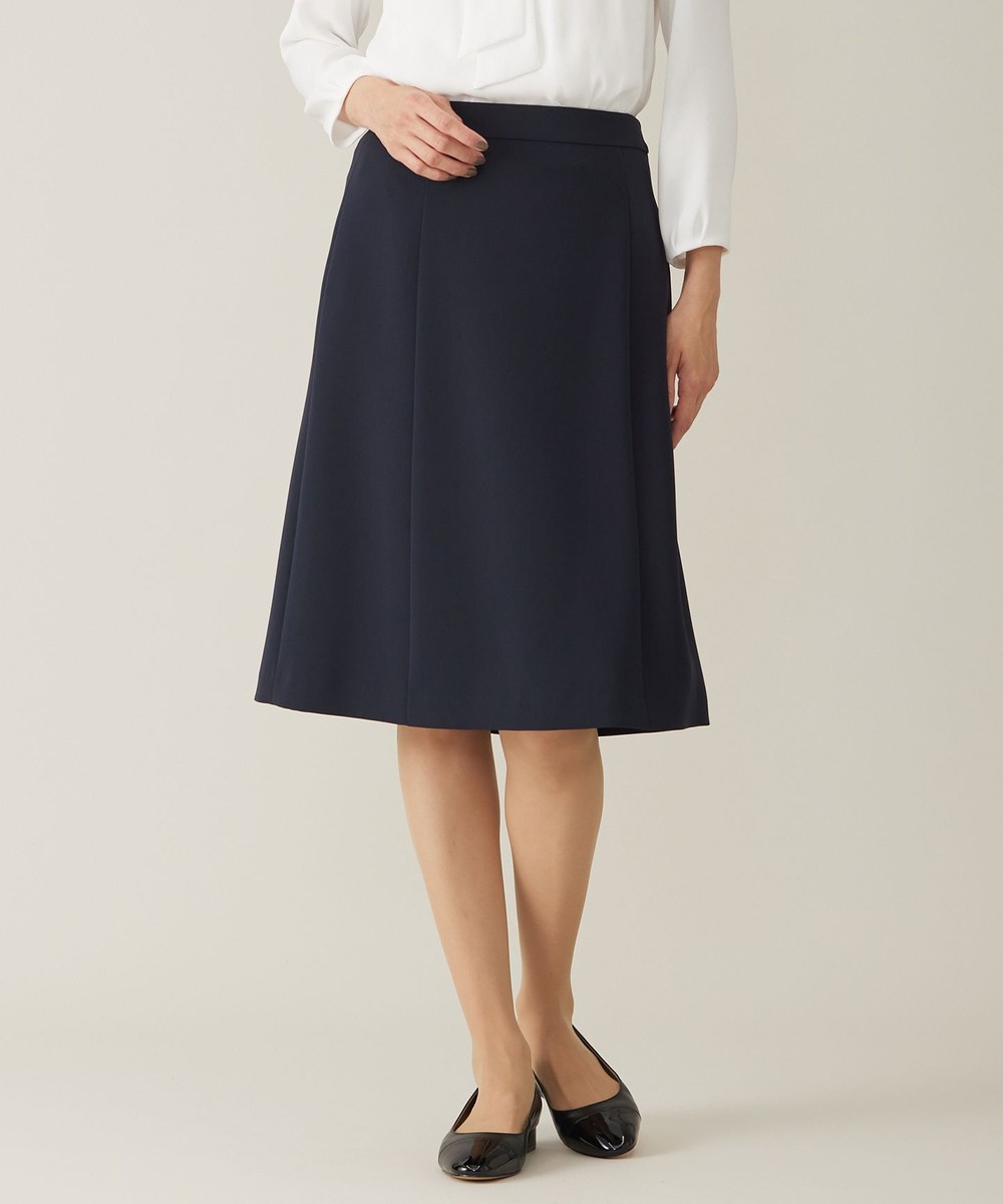 【オンワード】 J.PRESS LADIES>スカート 【WEB限定カラーあり・洗える】セラテリーダブルクロス フレアー スカート ネイビー 13 レディース 【オンワード】 J.PRESS LADIES>スカート 【WEB限定カラーあり・洗える】セラテリーダブルクロス フレアー スカート ネイビー 13 レディース