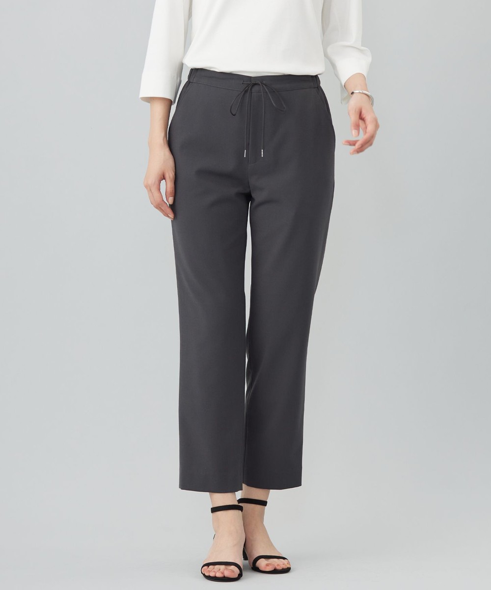 【オンワード】 J.PRESS LADIES>パンツ 【洗える】PLAIN WEAVE トロ テーパード パンツ スレート 9 レディース 【オンワード】 J.PRESS LADIES>パンツ 【洗える】PLAIN WEAVE トロ テーパード パンツ スレート 9 レディース