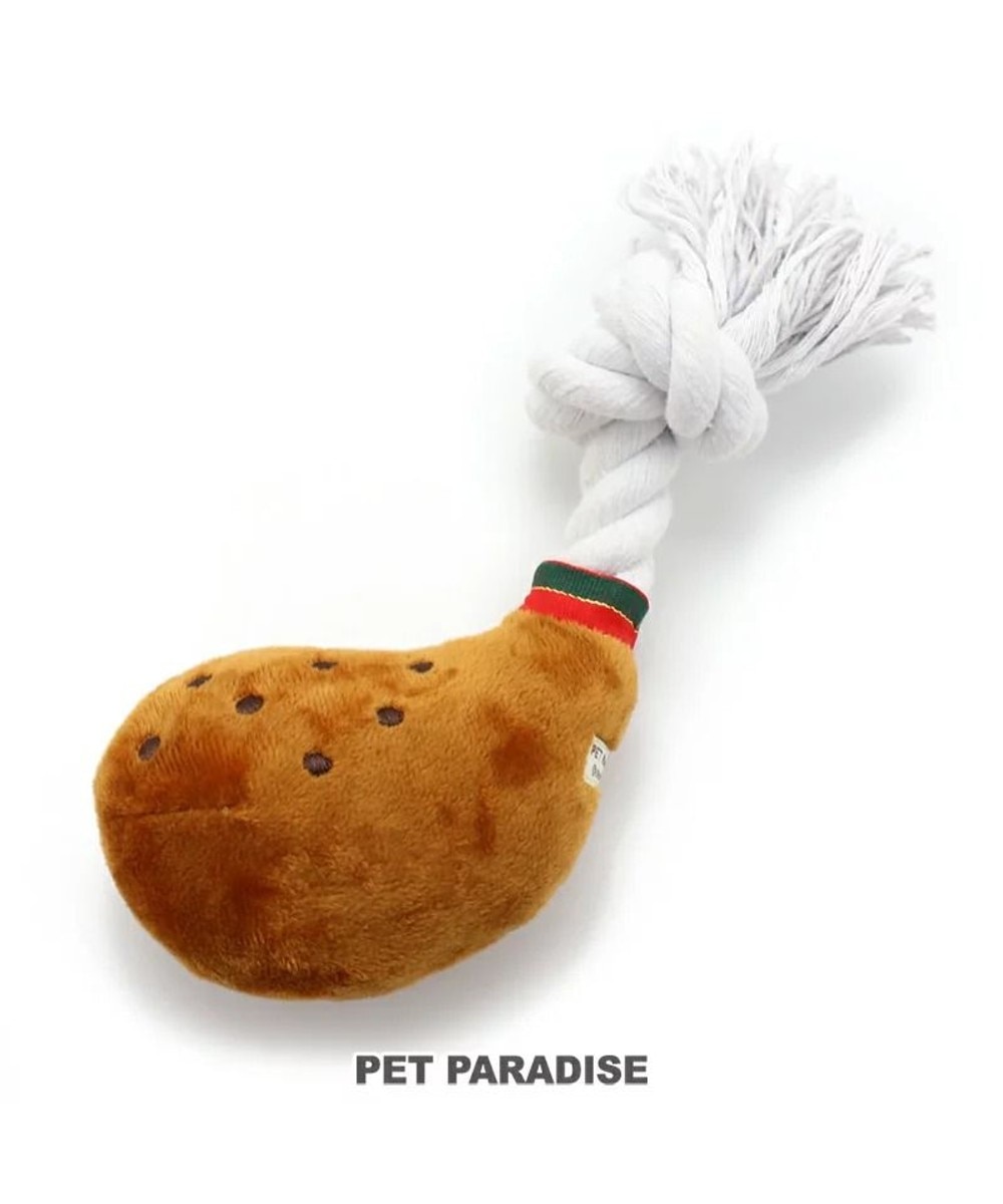 PET PARADISE>ペットグッズ ペットパラダイス 犬 おもちゃ タンドリーチキントイ 小 茶 -
