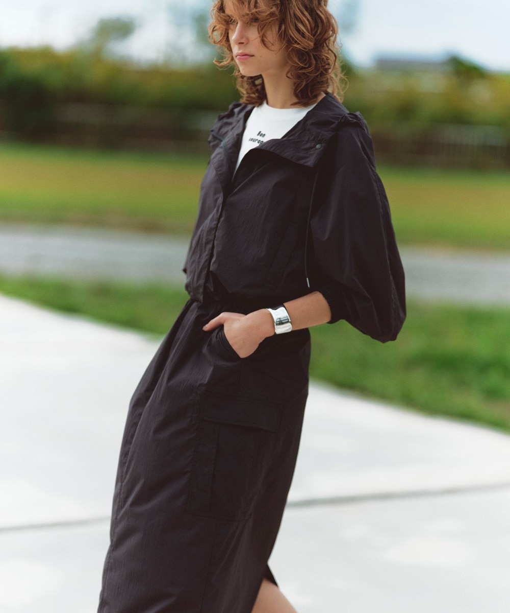 【オンワード】 UNFILO>ジャケット/アウター 【UVケア/接触冷感/撥水】Light Move ショートブルゾン チャコール M レディース 【オンワード】 UNFILO>ジャケット/アウター 【UVケア/接触冷感/撥水】Light Move ショートブルゾン チャコール M レディース